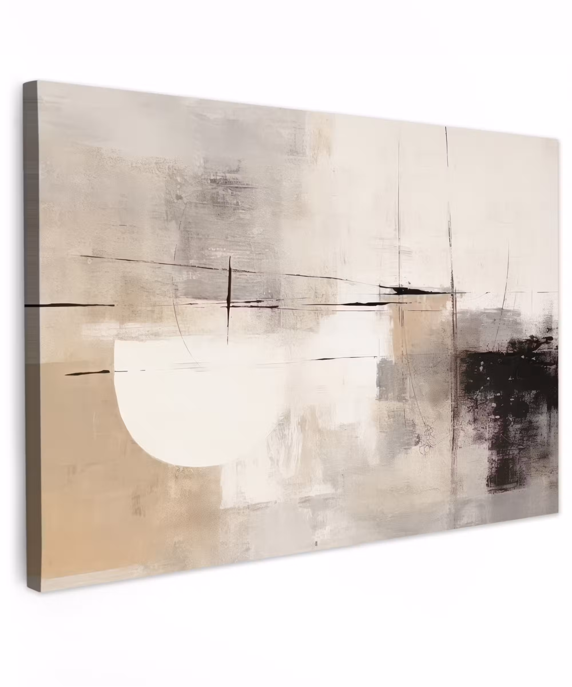 Canvas Print - Abstract - Art - Gray