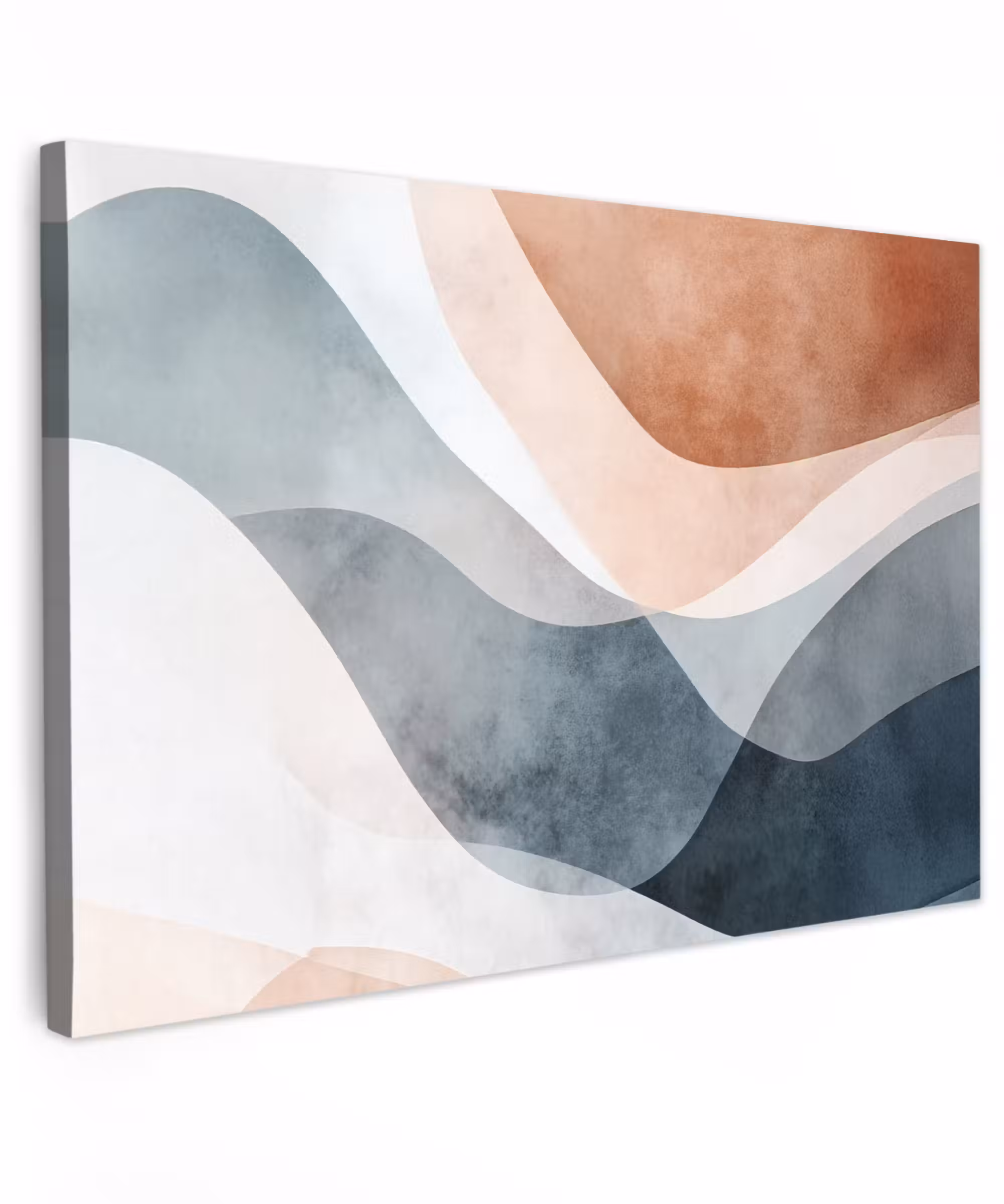 Canvas Print - Abstract - Waves - Blue