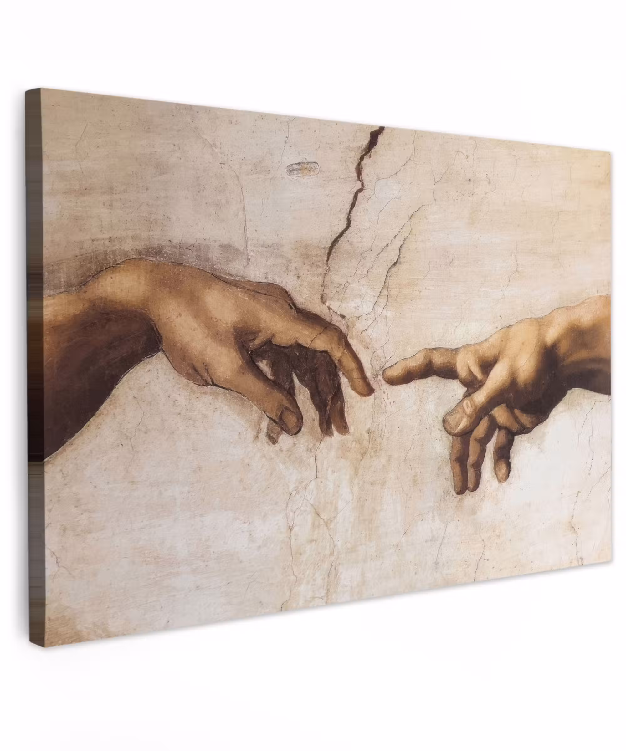 Canvas Print - Adam - Michelangelo - Painting - Creation of Adam