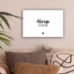 Always kiss the cook - Koken - Kok - Keuken - Spreuken canvas 2cm klein -sfeer1