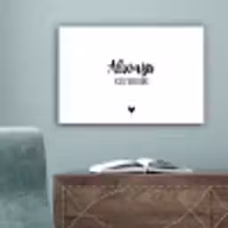Always kiss the cook - Koken - Kok - Keuken - Spreuken canvas 2cm klein -sfeer4