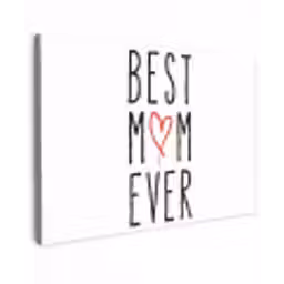 Best mom ever - Spreuken - Mama - Quotes canvas 2cm klein -z3d