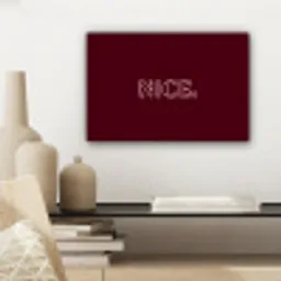 Bordeaux - Nice - minimalistisch canvas 2cm klein -sfeer6