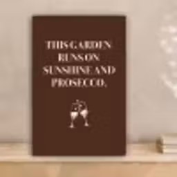 Bruin - Zomer - Quote - Drinken canvas 2cm klein -sfeer1