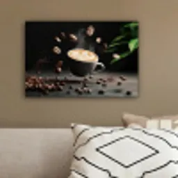 Cappuccino - Kop - Bonen - Bruin canvas 2cm klein -sfeer3
