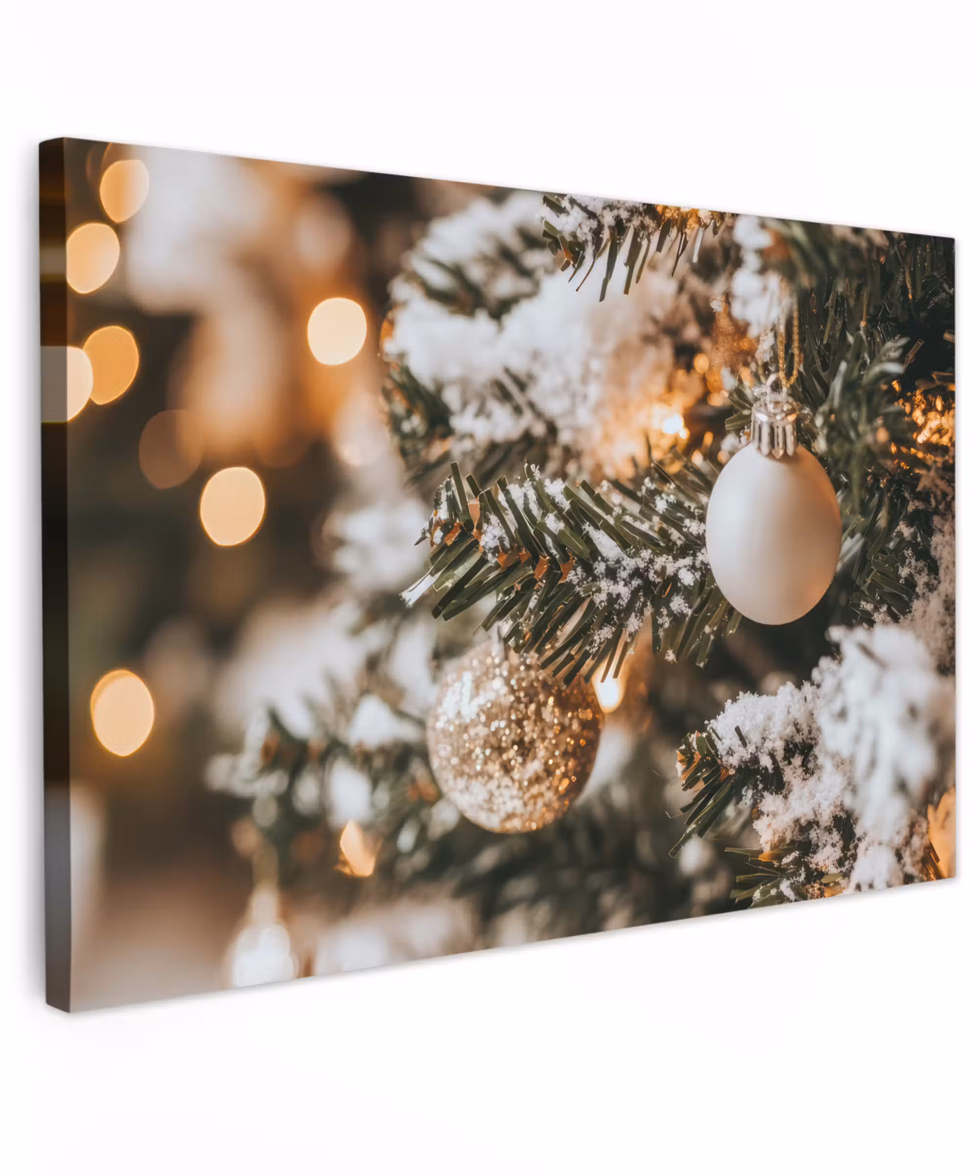 Canvas Print - Christmas - Christmas tree - Winter - Indoor - Snow