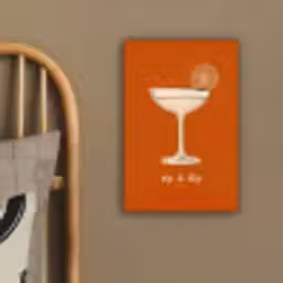 Cocktail - Oranje - Zomer - Quote canvas 2cm klein -sfeer3