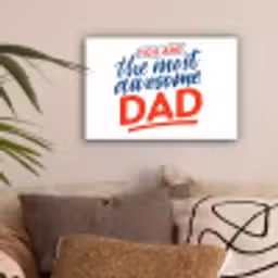 Papa - Vaderdag - Spreuken canvas 2cm klein -sfeer1