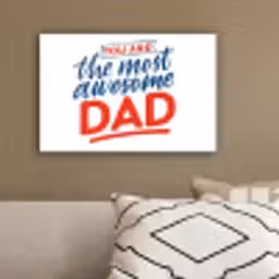 Papa - Vaderdag - Spreuken canvas 2cm klein -sfeer3