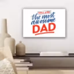 Papa - Vaderdag - Spreuken canvas 2cm klein -sfeer6
