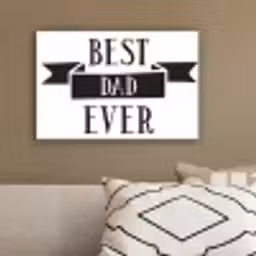 Papa - Quote - Beste papa canvas 2cm klein -sfeer3