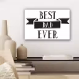 Papa - Quote - Beste papa canvas 2cm klein -sfeer6