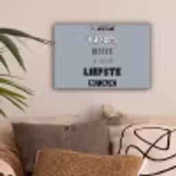 Vaderdag geschenk - Vader - Spreuken - De beste vaders - Quote canvas 2cm klein -sfeer1