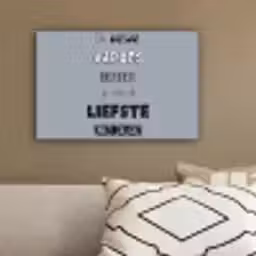 Vaderdag geschenk - Vader - Spreuken - De beste vaders - Quote canvas 2cm klein -sfeer3