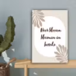 Bloemen - Quote - Zomer - Beige canvas 2cm klein -sfeer4