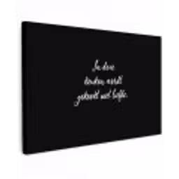In deze keuken wordt gekookt met liefde - Koken - Spreuken - Quotes - Liefde canvas 2cm klein -z3d