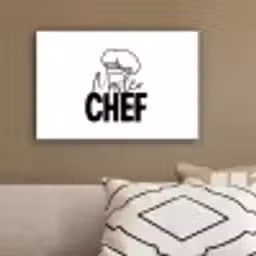 Keuken - Koken - Bakken - Chef - Master Chef - Kok - Tekst canvas 2cm klein -sfeer3