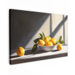 Citroenen - Stilleven - Geel canvas 2cm klein -z3d