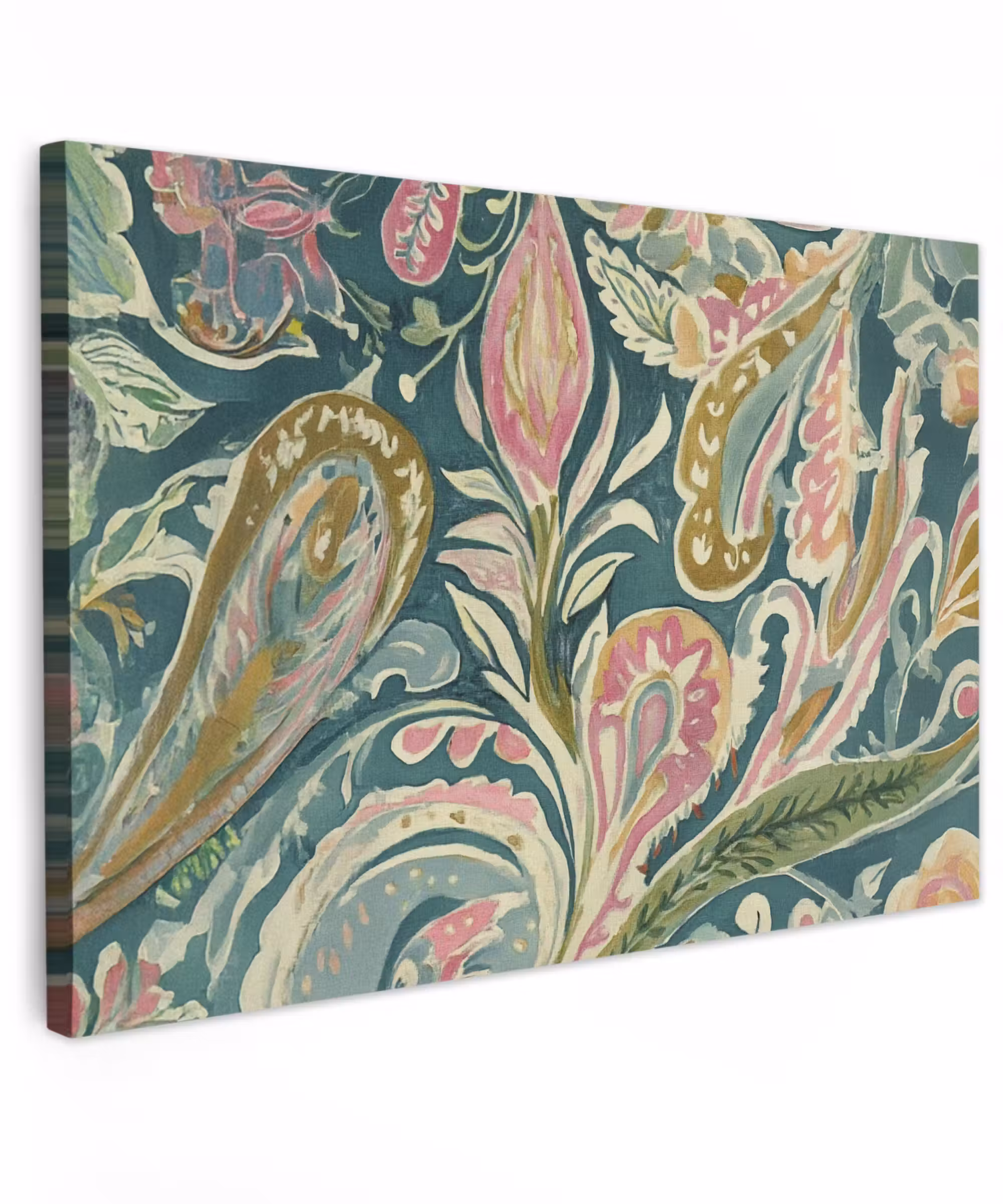 Canvas Print - Patterned - Colorful - Ornate - Green