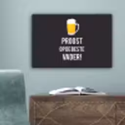 Spreuken - Proost op de beste vader - Quotes - Papa canvas 2cm klein -sfeer4