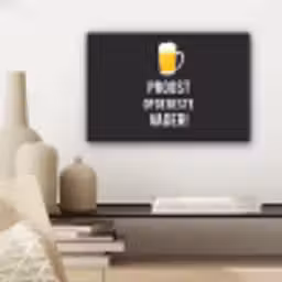 Spreuken - Proost op de beste vader - Quotes - Papa canvas 2cm klein -sfeer6