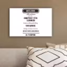 Spreuken - Hotel papa - Quotes - Vader canvas 2cm klein -sfeer3