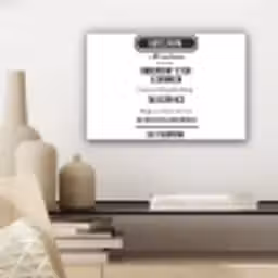 Spreuken - Hotel papa - Quotes - Vader canvas 2cm klein -sfeer6