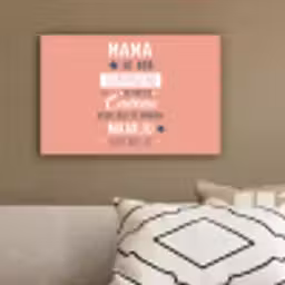 Spreuken - Mama - Quotes - Mama jij hebt ons al canvas 2cm klein -sfeer3