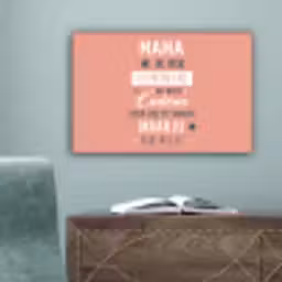Spreuken - Mama - Quotes - Mama jij hebt ons al canvas 2cm klein -sfeer4