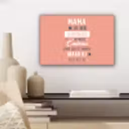 Spreuken - Mama - Quotes - Mama jij hebt ons al canvas 2cm klein -sfeer6