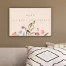 Spreuken - Mama jij bent de liefste - Quotes - Moeder canvas 2cm klein -sfeer3