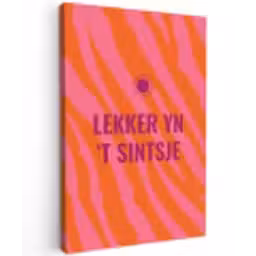 Quote - Zomer - Roze canvas 2cm klein -z3d