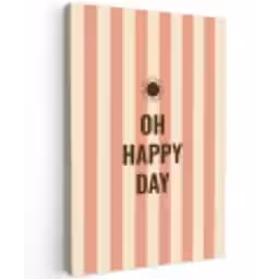 Quote - Zomer - Strepen canvas 2cm klein -z3d