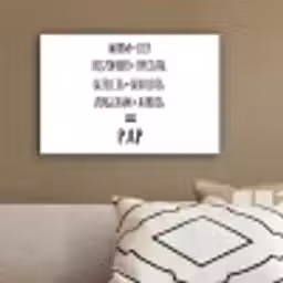Quotes - Pap definitie - Spreuken - Vader canvas 2cm klein -sfeer3