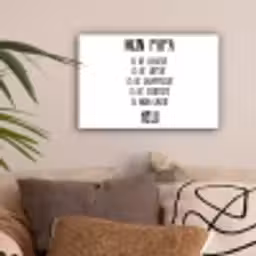 Quotes - Papa is mijn grote held - Spreuken - Papa canvas 2cm klein -sfeer1