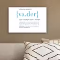 Quotes - Vader definitie - Spreuken - Woordenboek canvas 2cm klein -sfeer3