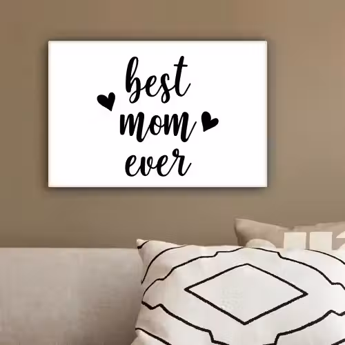 Quotes - Moederdag - Cadeau canvas 2cm klein -sfeer3
