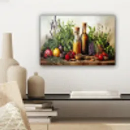 Stilleven - Kruiden - Specerijen - Fruit - Kleurrijk canvas 2cm klein -sfeer6