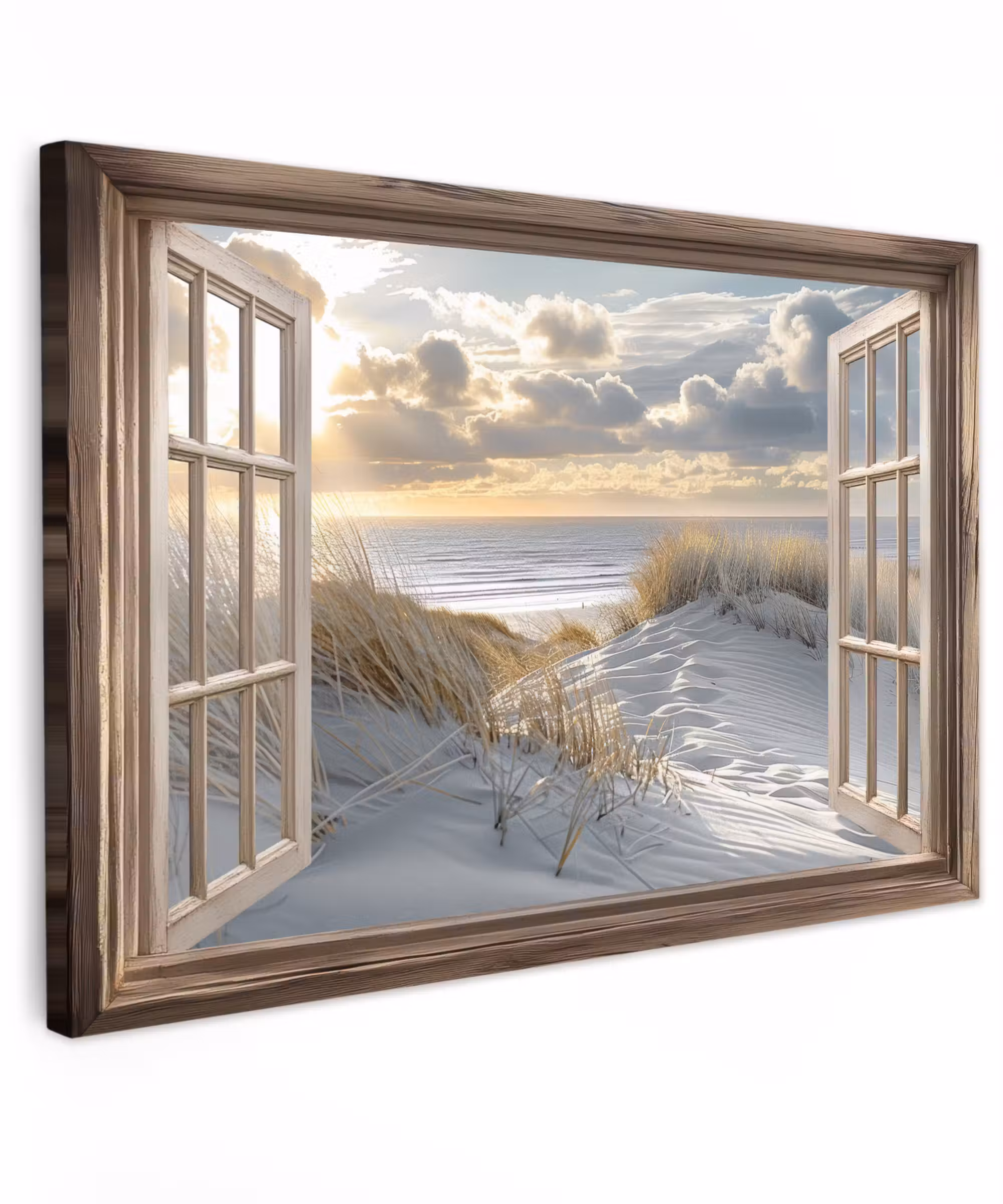 Canvas Print - Vista - Beach - Dunes - Sea - Nature