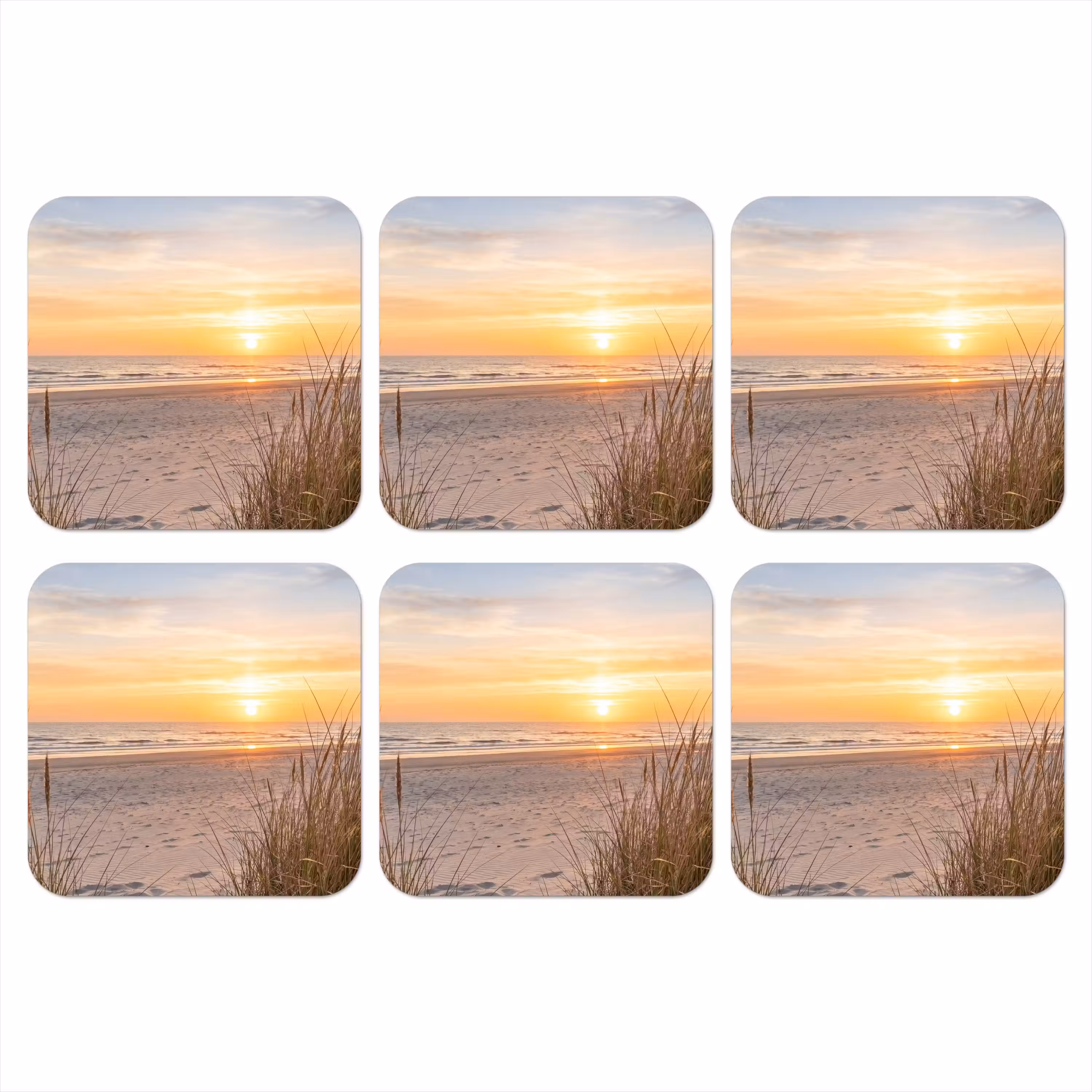 Coaster - Sunset - Dunes - Sea