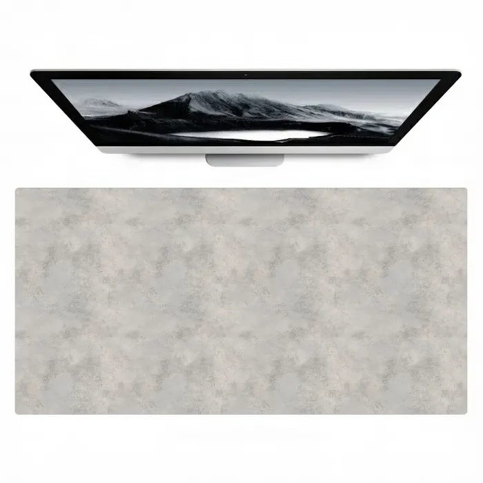 Grijs - Beton - Industrieel Muismat XXL klein 681 -zzz3d