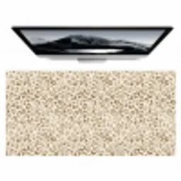Luipaard - Klassiek - Beige Muismat XXL klein 681 -zzz3d