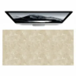 Lichtbeige - Marmer - Diffusie adering Muismat XXL klein 681 -zzz3d
