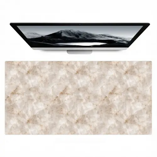Marmer - Patroon - Klassiek Muismat XXL klein 681 -zzz3d