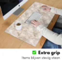 Marmer - Patroon - Klassiek Muismat XXL klein 681 -sfeer3