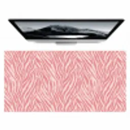 Zebra - Print - Roze Muismat XXL klein 681 -zzz3d