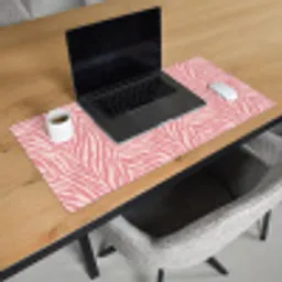 Zebra - Print - Roze Muismat XXL klein 681 -sfeer1