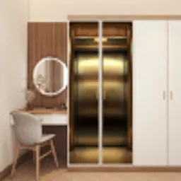 Liftdeur - Goud - Modern deurposter klein -sfeer3