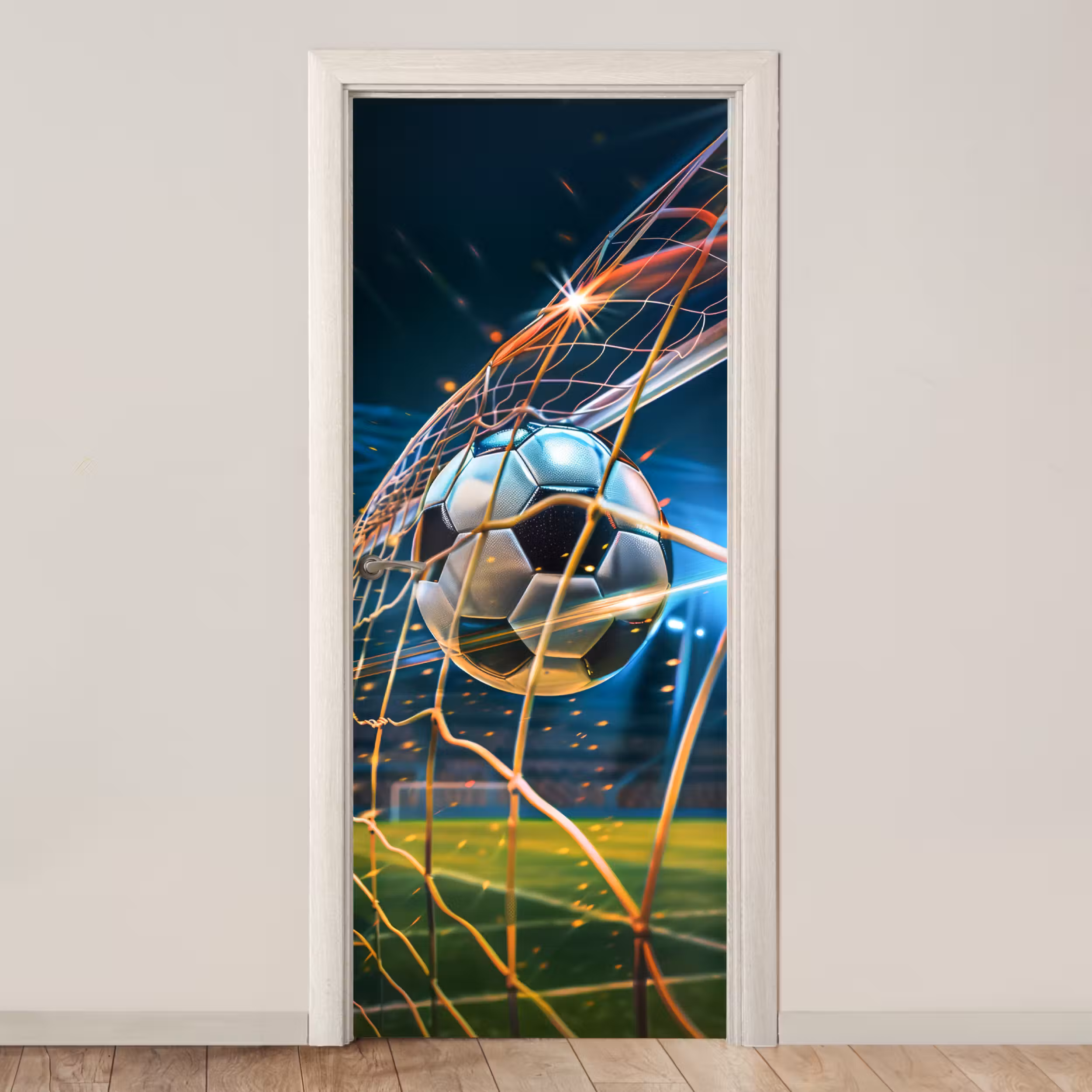 Door sticker - Soccer - Goal - Sports - Boys