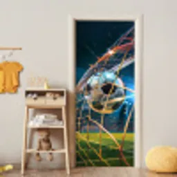 Voetbal - Goal - Sport - Jongens deurposter klein -sfeer4